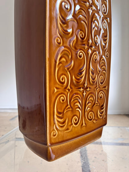 Vintage floor vase by Ditmar Urbach from the Czech Republic 50s