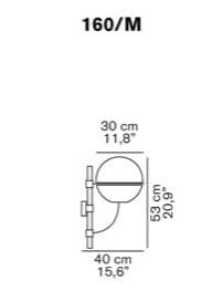 Applique murale Lyndon par Oluce