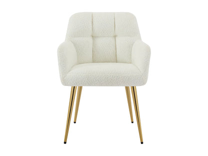 Vintage Stuhl mit Armlehnen Set von 6 PEGA von Pascal Morabito für Vente-unique weiß