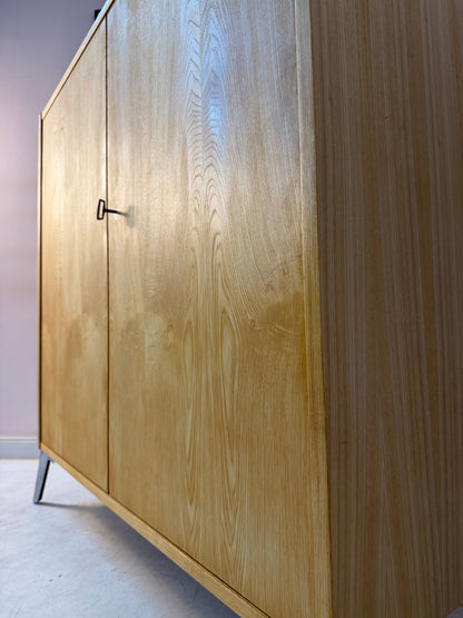 Vintage Schrank Typ 430 Esche von Joachim Nebelung für Hellerau