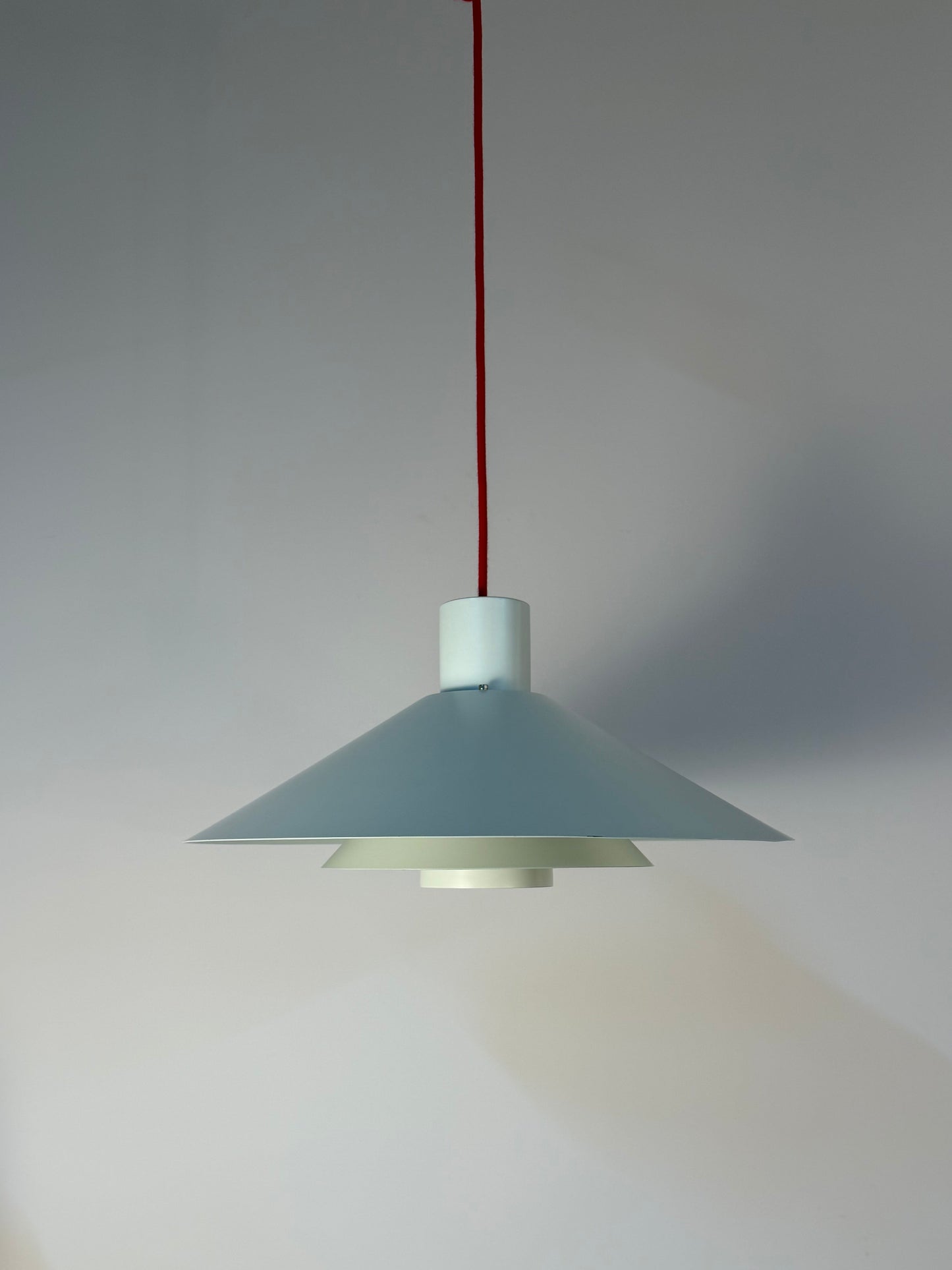 Vintage Hängelampe "Trapez" von Christian Hvidt für Nordisk Solar