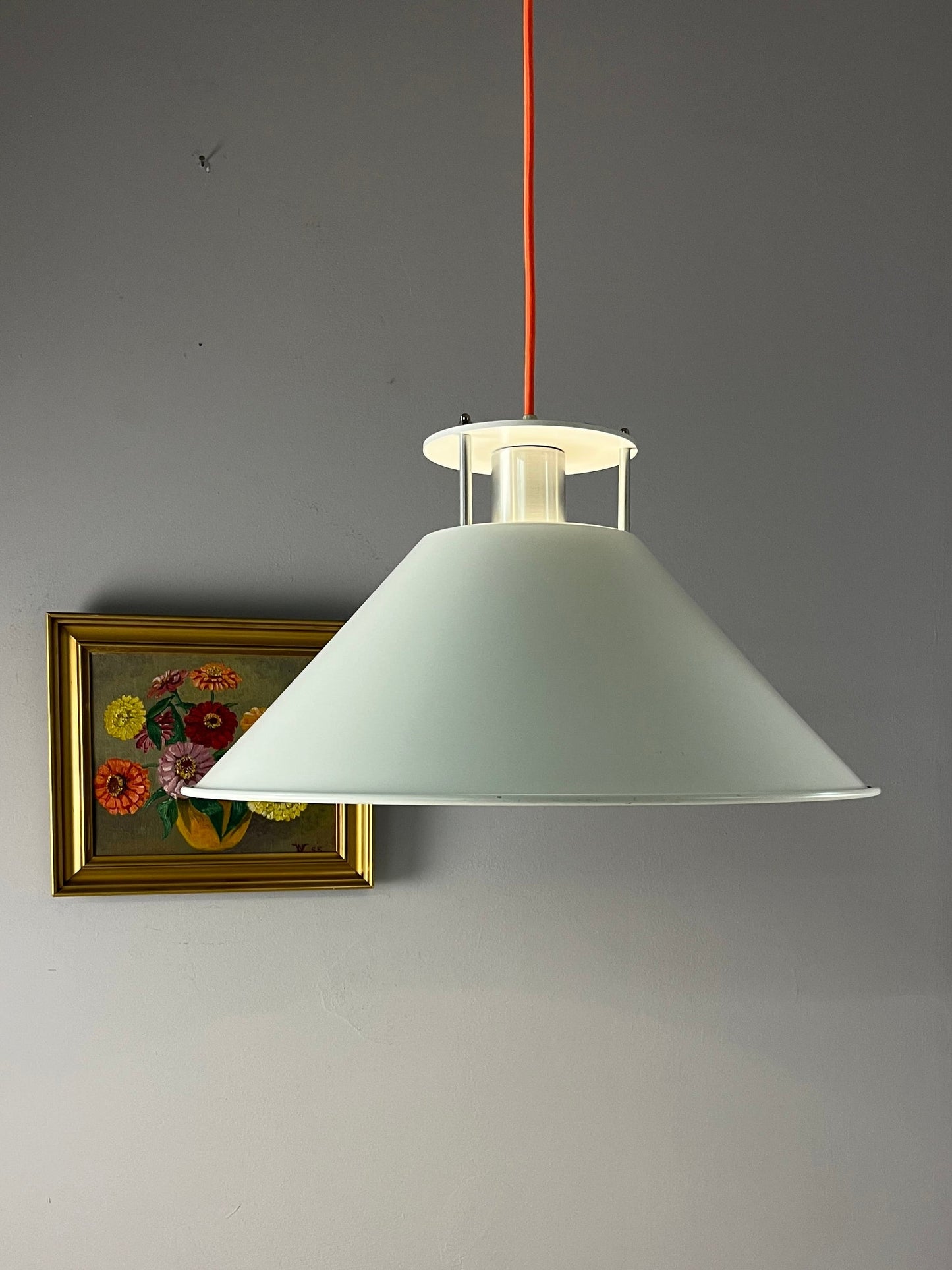 Hängelampe weiß von C.F. Möller Architects für Nordisk Solar