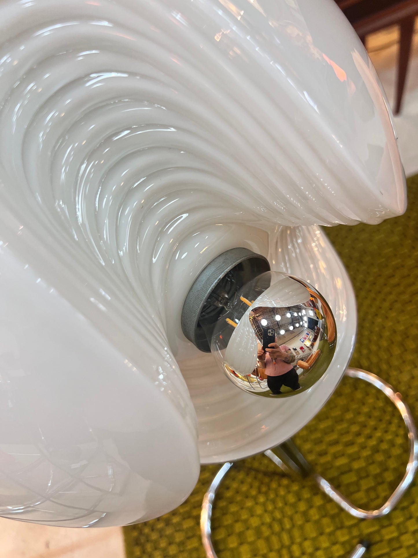 Vintage Stehlampe "Futura" von Koch und Lowy für Peill und Putzler
