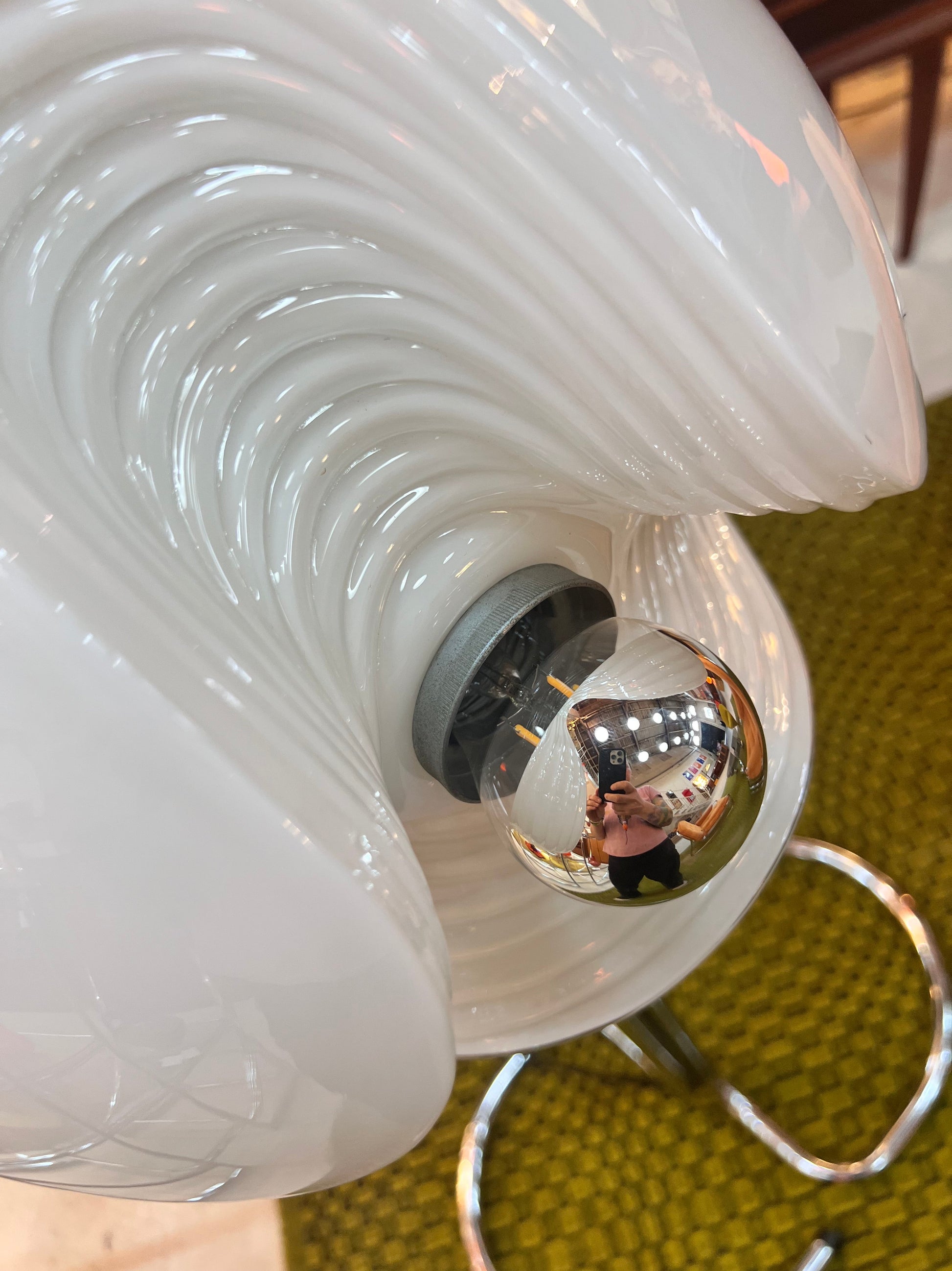 Vintage Stehlampe "Futura" von Koch und Lowy für Peill und Putzler