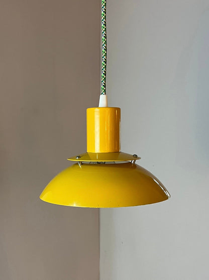 Hängelampe gelb Metall von Belid