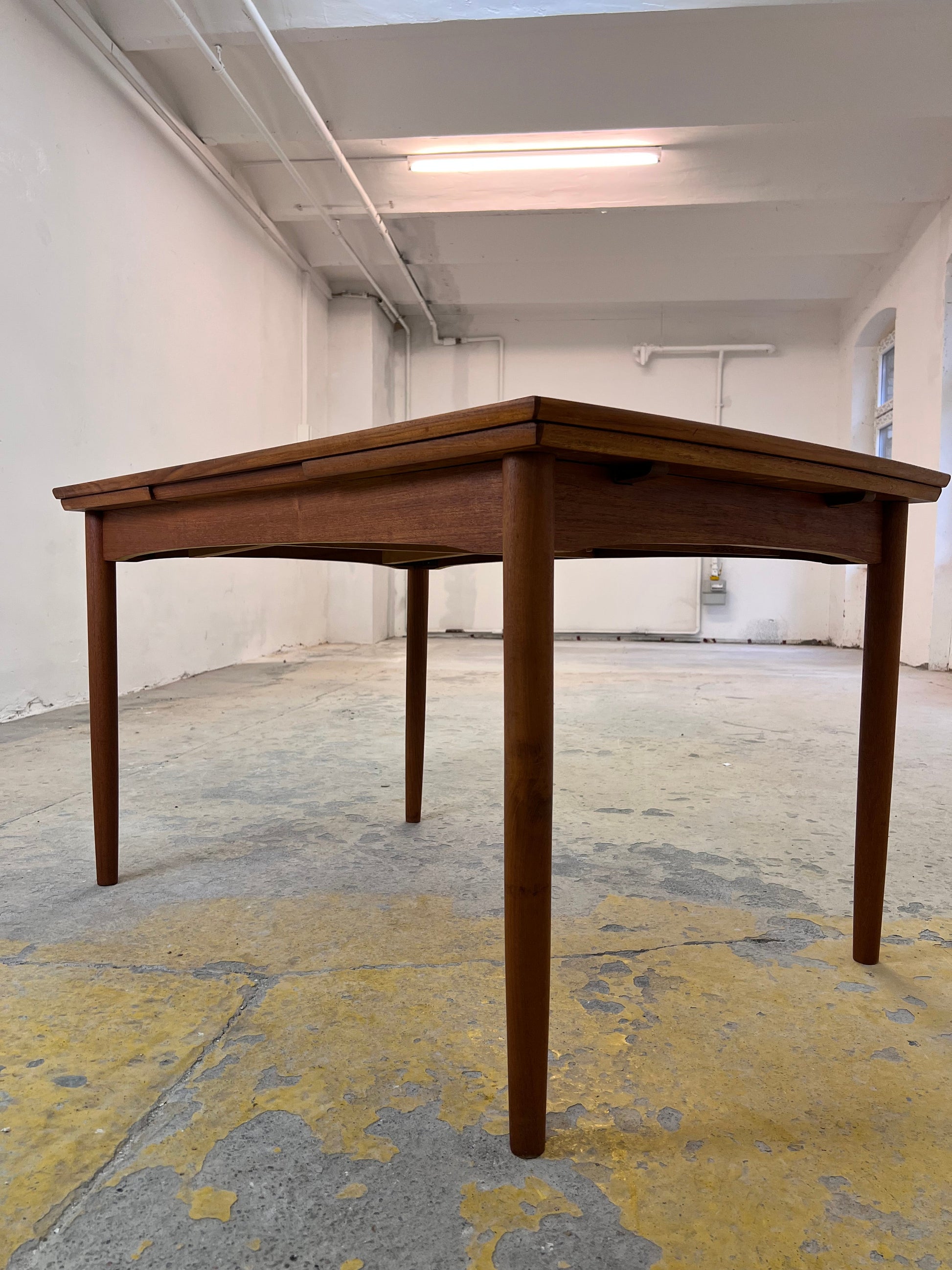 Vintage Esstisch ausziehbar Teak aus Dänemark