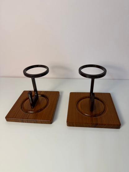 Set von 2 Vintage Wandhaken aus Teak von Sudbrock