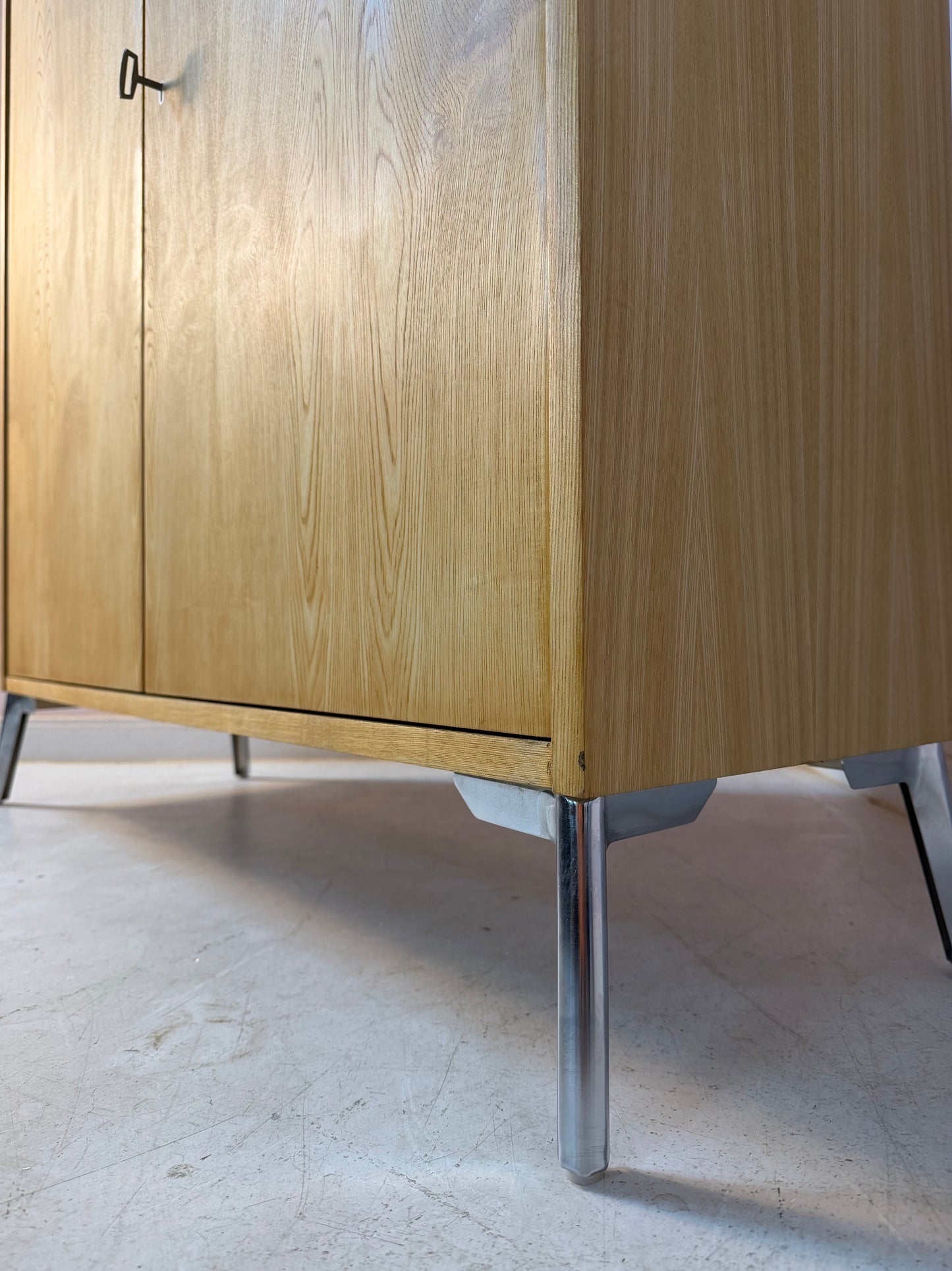 Vintage Schrank Typ 430 Esche von Joachim Nebelung für Hellerau
