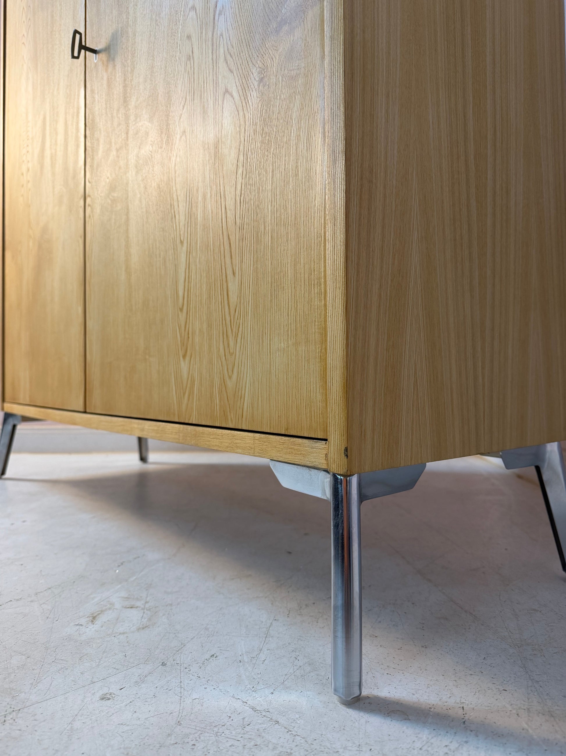 Vintage Schrank Typ 430 Esche von Joachim Nebelung für Hellerau