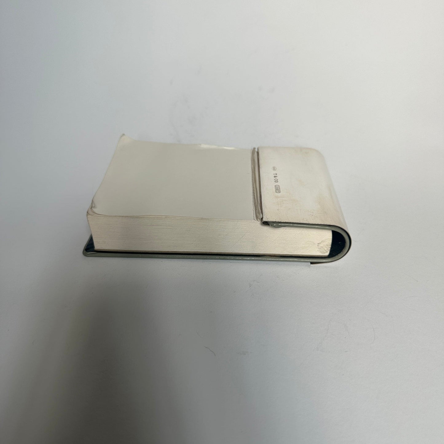 Vintage Notizblock 1837 Collection von Tiffany+Co. Silber