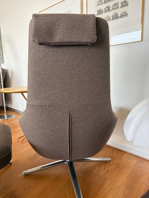 Repos Sessel und Ottoman von Antonio Citterio für Vitra Pre-Loved