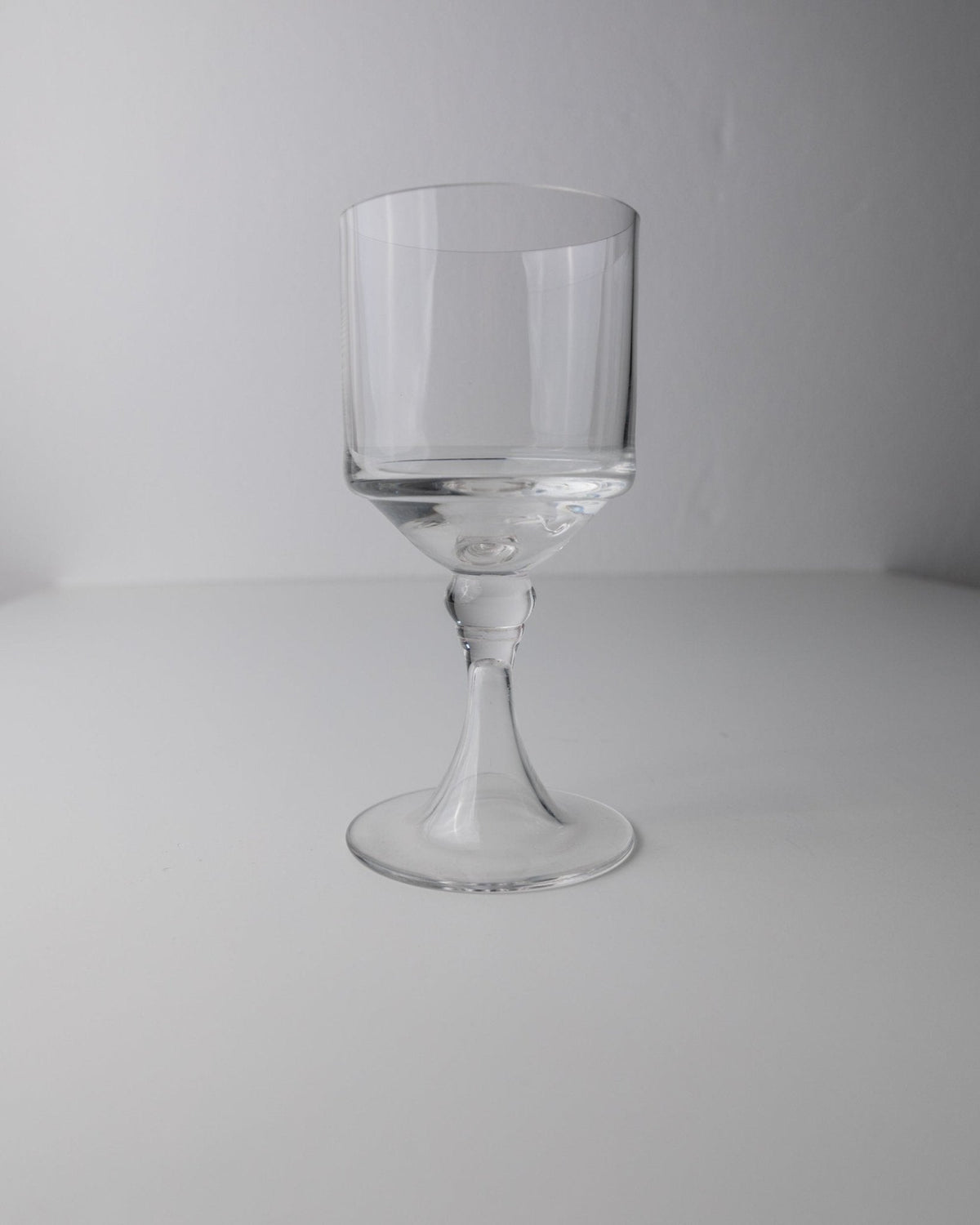Set von 4 Vintage Weingläser Mid-Century Design Italien 70er