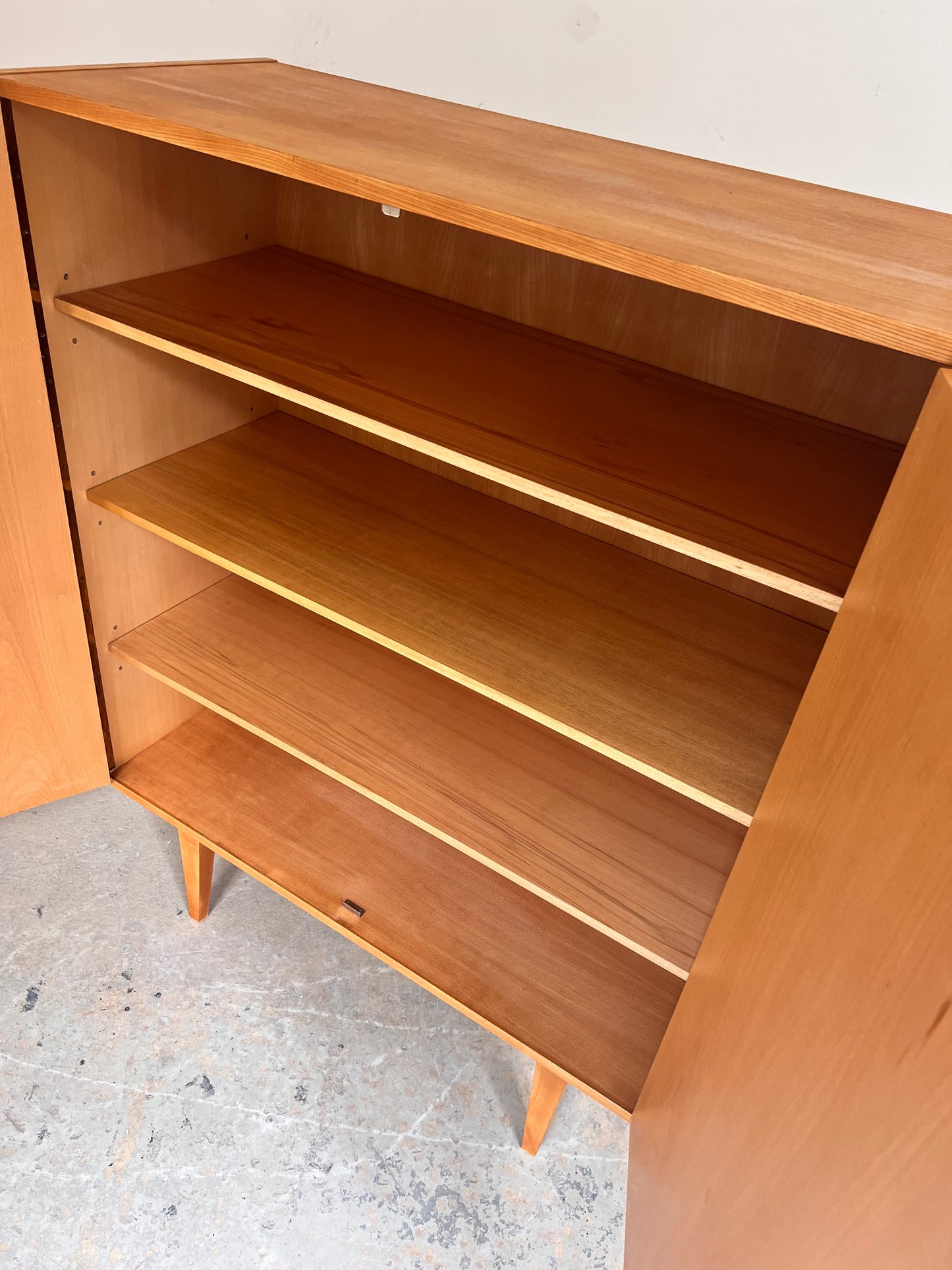 Vintage Schrank Typ 602/B Esche von Franz Ehrlich für Hellerau