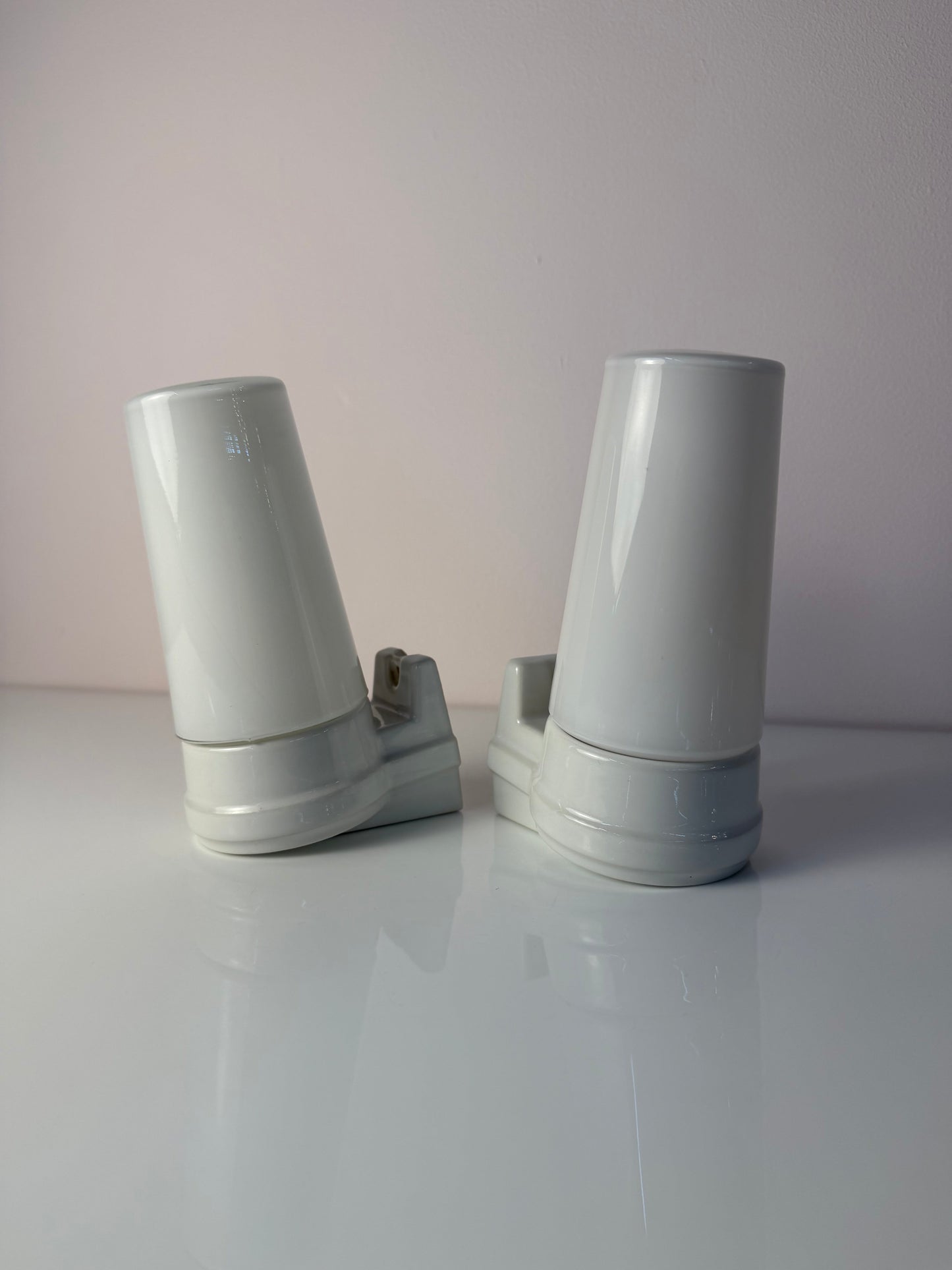 Set von 2 Vintage Wandlampe Modell 6080 von Sigvard Bernadotte für Ifö