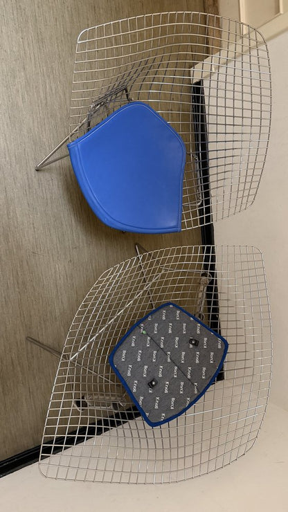 Set von 2 Stühle "Diamond Chair" 421 und 422 von Harry Bertoia für Knoll