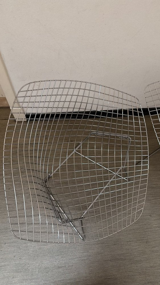 Set von 2 Stühle "Diamond Chair" 421 und 422 von Harry Bertoia für Knoll