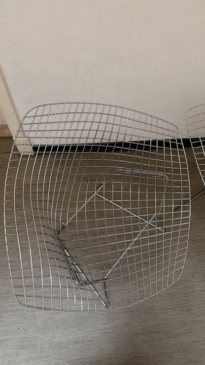 Set von 2 Stühle "Diamond Chair" 421 und 422 von Harry Bertoia für Knoll