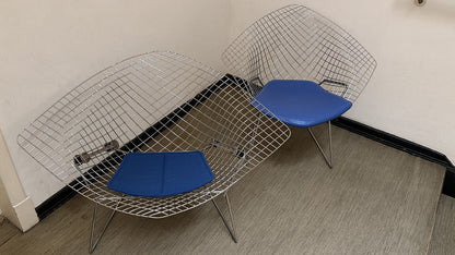 Set von 2 Stühle "Diamond Chair" 421 und 422 von Harry Bertoia für Knoll