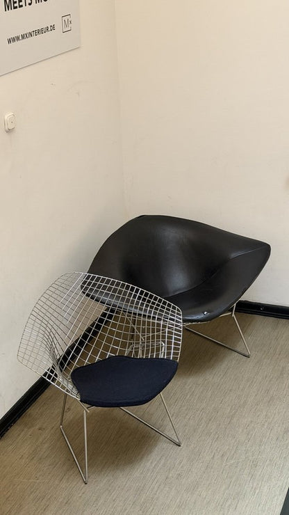 Set von 2 Stühle "Diamond Chair" 421 und 422 von Harry Bertoia für Knoll