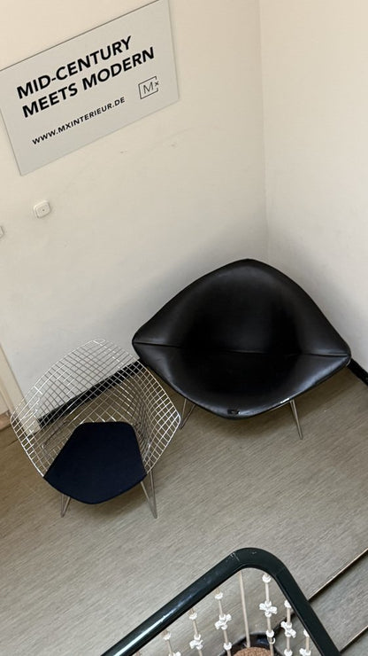 Set von 2 Stühle "Diamond Chair" 421 und 422 von Harry Bertoia für Knoll