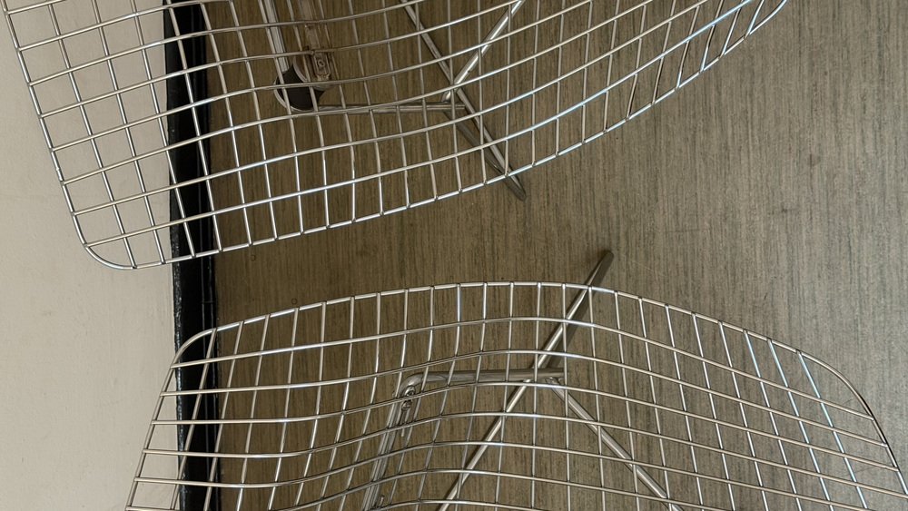Set von 2 Stühle "Diamond Chair" 421 und 422 von Harry Bertoia für Knoll