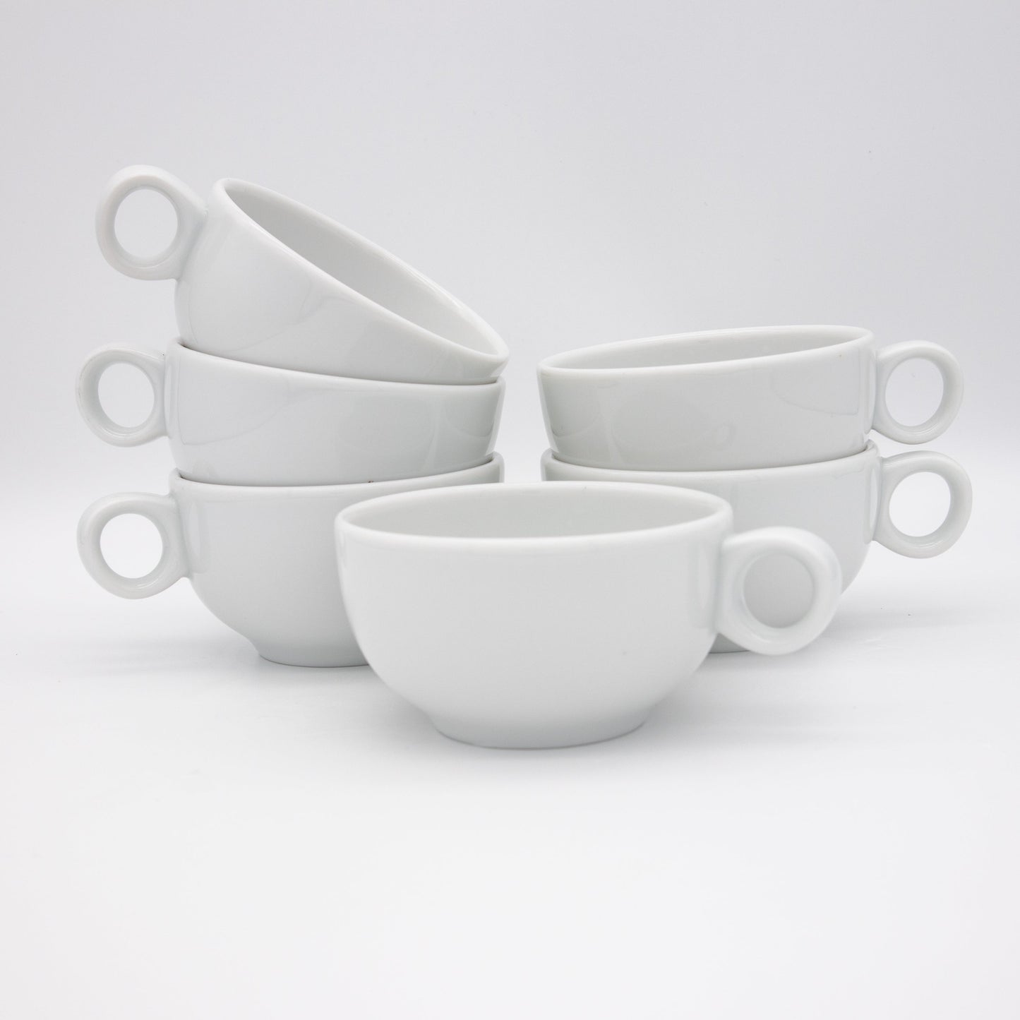 Set von 4 Vintage Teetassen "Josefine" von Lilien Porzellan