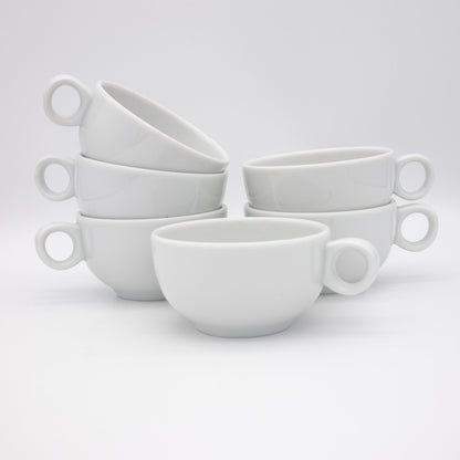 Set von 4 Vintage Teetassen "Josefine" von Lilien Porzellan
