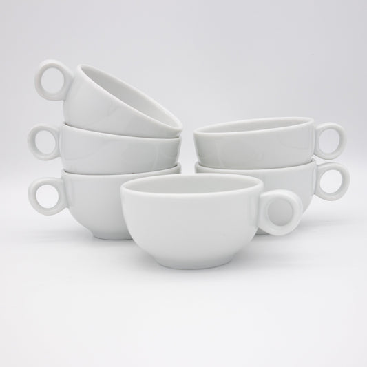 Set von 4 Vintage Teetassen "Josefine" von Lilien Porzellan