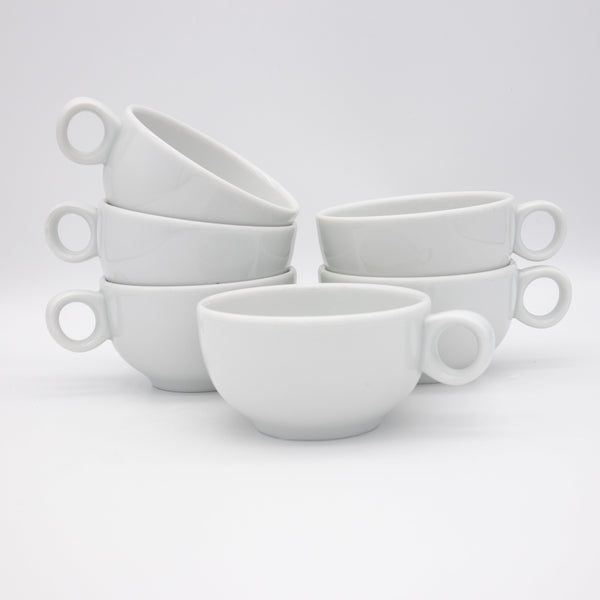 Set von 4 Vintage Teetassen "Josefine" von Lilien Porzellan