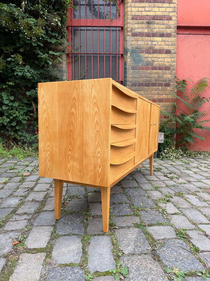Vintage Sideboard Typ 602/K Esche von Franz Ehrlich für Hellerau