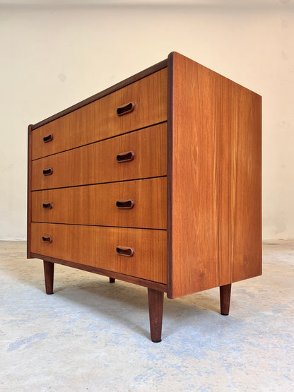 Vintage Kommode Teak zweifarbig aus Dänemark, 60er Jahre