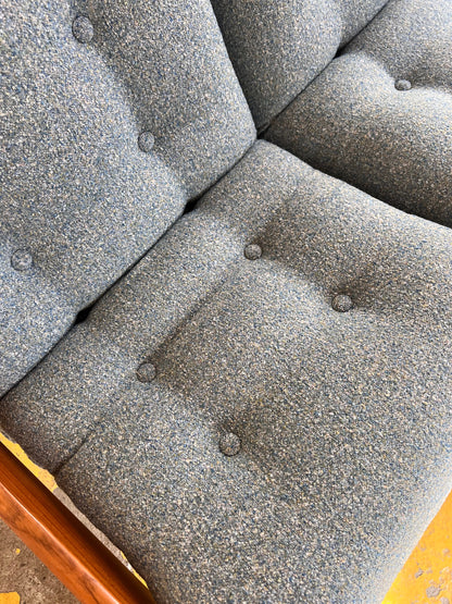 Sofa grau von Yngve Ekström für Swedese