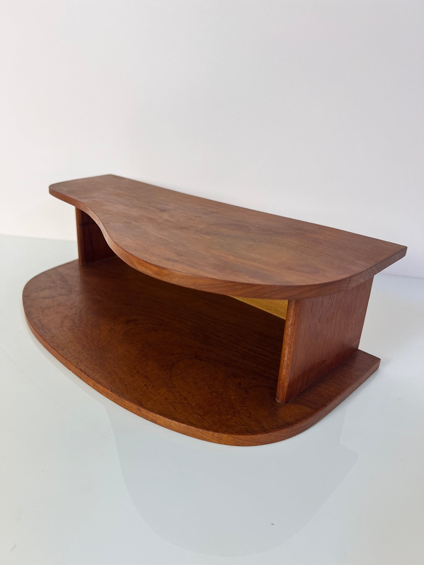 Vintage Wandregal aus Teak aus Dänemark