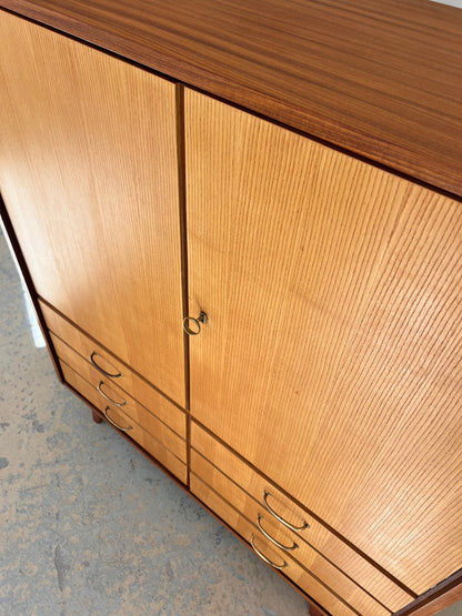 Vintage Wäscheschrank Herrenkommode für Gebr. Lübke