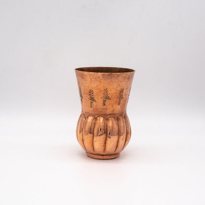 Vintage Vase "Väslein" aus Kupfer, Mid-Century Modern