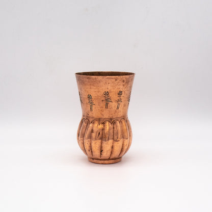 Vintage Vase "Väslein" aus Kupfer, Mid-Century Modern