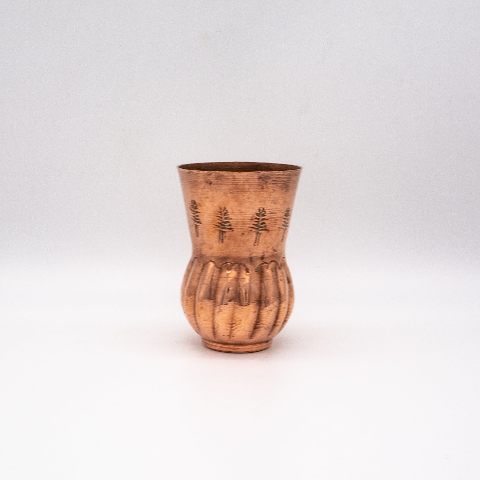 Vintage Vase "Väslein" aus Kupfer, Mid-Century Modern