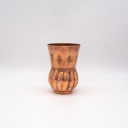 Vintage Vase "Väslein" aus Kupfer, Mid-Century Modern