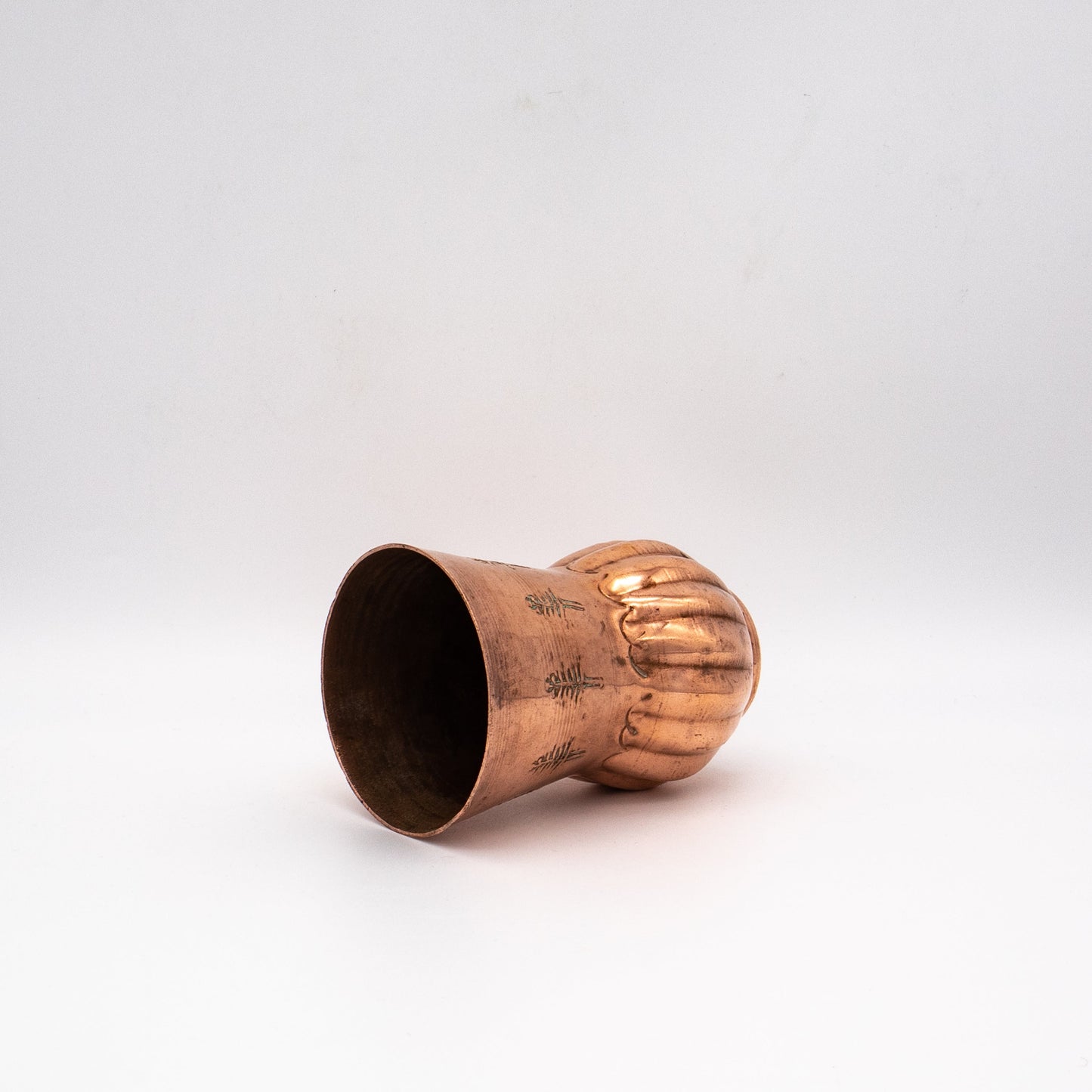 Vintage Vase "Väslein" aus Kupfer, Mid-Century Modern