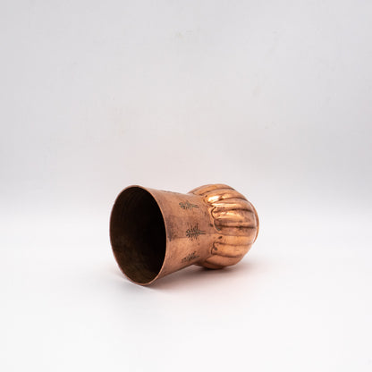 Vintage Vase "Väslein" aus Kupfer, Mid-Century Modern