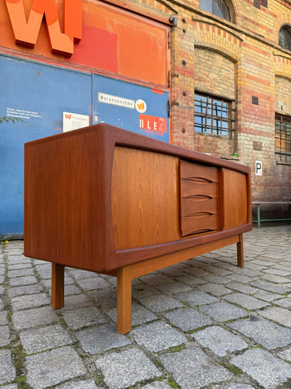 Vintage Sideboard Teak von Burchardt Nielsen für Dyrlund