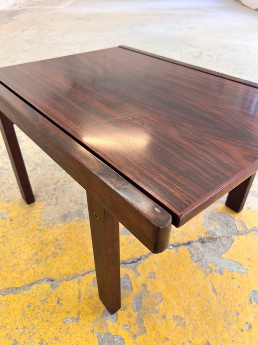 Vintage Couchtisch Palisander aus Dänemark, braun, Pre Loved