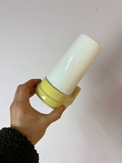 Vintage Wandlampe gelb von Sigvard Bernadotte für Ifö