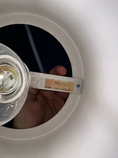 Vintage Zylinderlampe weiß von Fog und Mørup