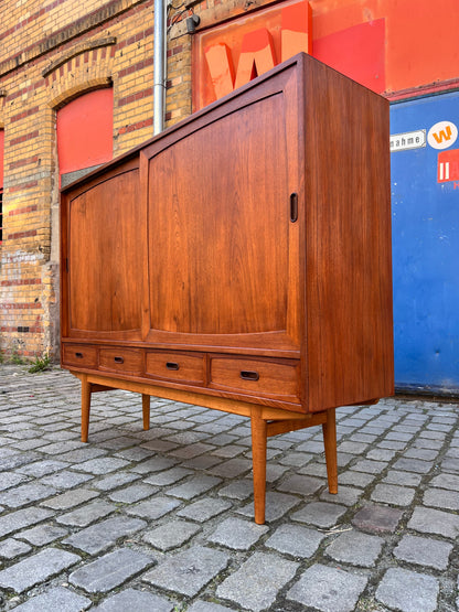 Vintage Highboard Teak aus Dänemark