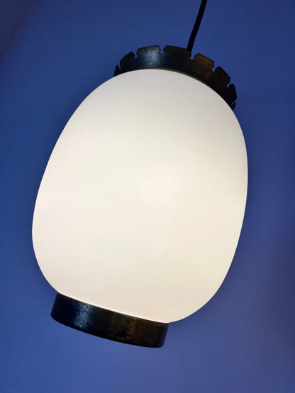 Hängelampe 'Kina' von Bent Karlby für Lyfa