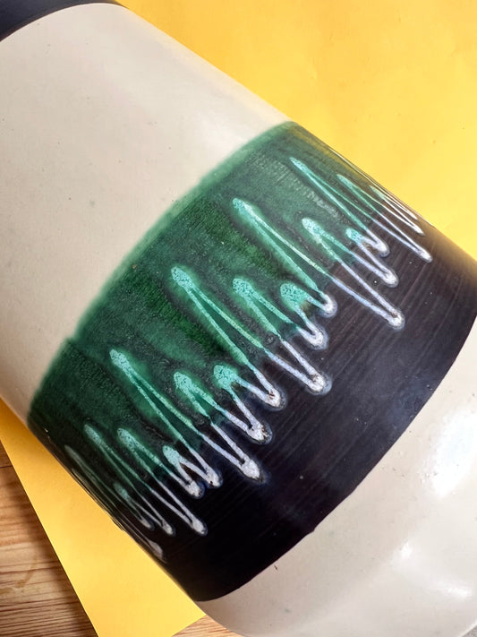 Vintage Bodenvase 666-40 von Bay Keramik