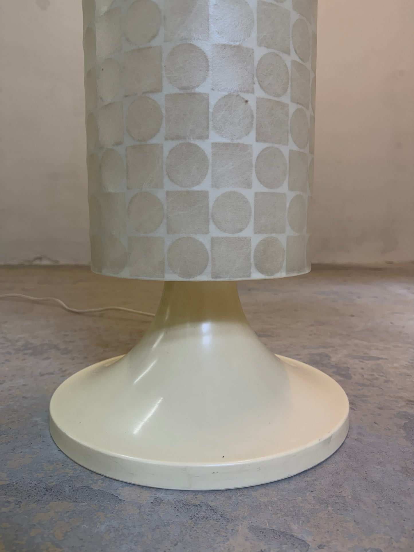 Vintage Cocoon-Stehlampe von Goldkant Leuchten