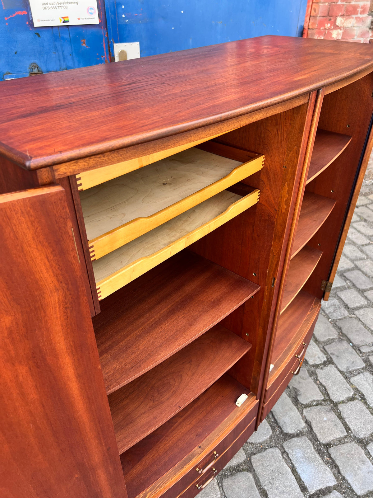 Vintage teak cabinet from Denmark