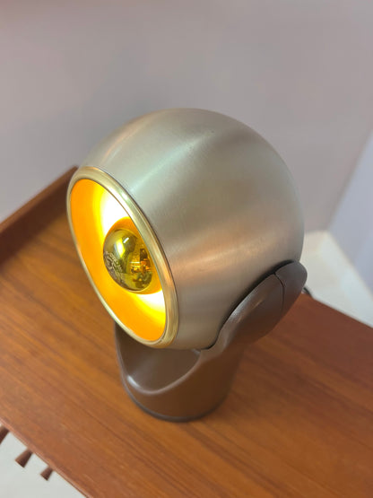 Vintage Touch-Lampe Sensorette silber gold von Insta 70er
